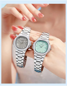 KissICON 💋 Light Luxury Women Watch Stainless Steel Strap