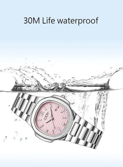 KissICON 💋 Light Luxury Women Watch Stainless Steel Strap