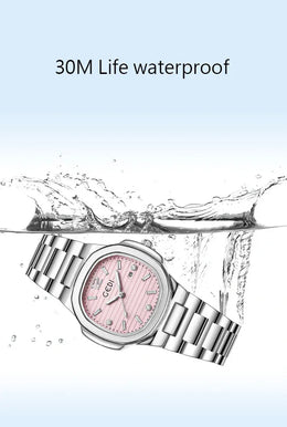 KissICON 💋 Light Luxury Women Watch Stainless Steel Strap