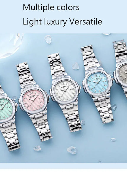 KissICON 💋 Light Luxury Women Watch Stainless Steel Strap