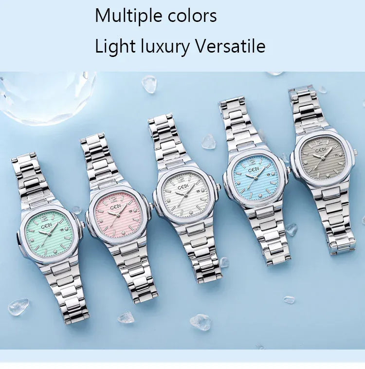 KissICON 💋 Light Luxury Women Watch Stainless Steel Strap