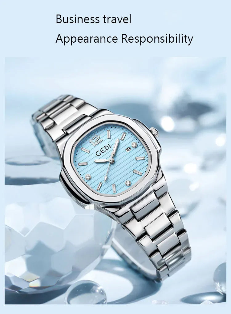 KissICON 💋 Light Luxury Women Watch Stainless Steel Strap