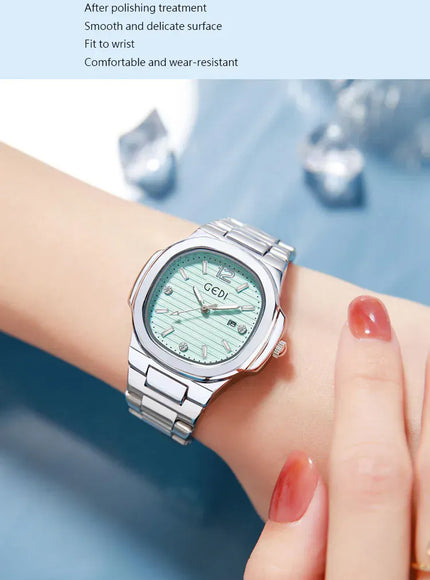 KissICON 💋 Light Luxury Women Watch Stainless Steel Strap