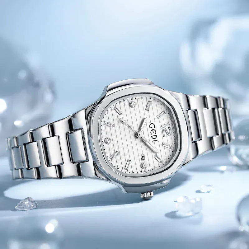KissICON 💋 Light Luxury Women Watch Stainless Steel Strap