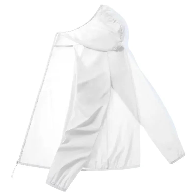 KissICON Lightweight Ice Silk UV Protection Outdoor Sports Zipper Coat