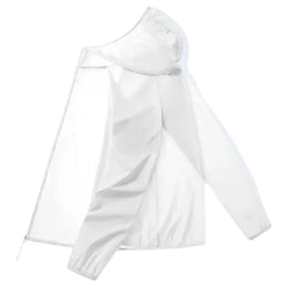 KissICON Lightweight Ice Silk UV Protection Outdoor Sports Zipper Coat