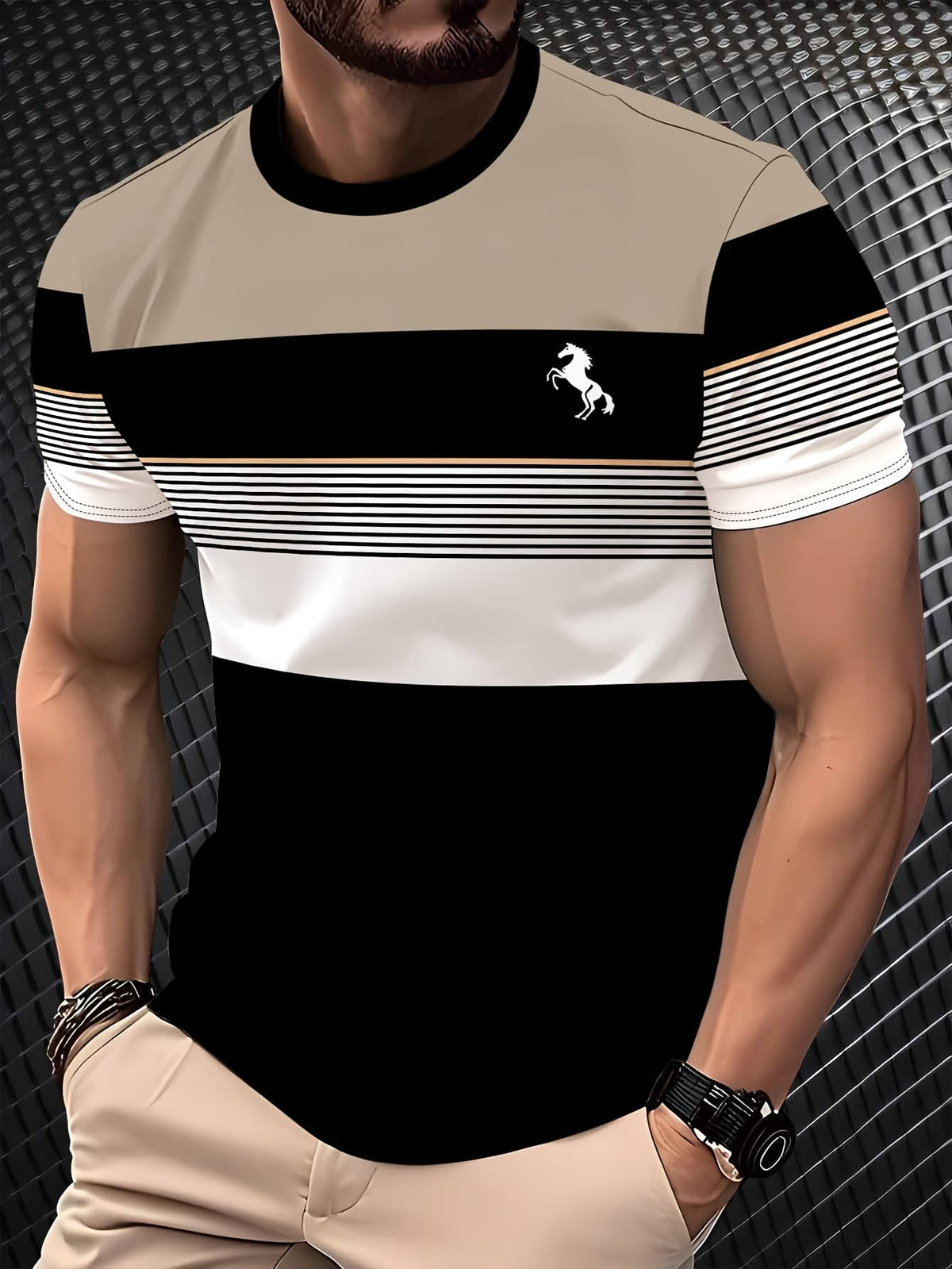 KissICON Lightweight Polyester Tee AllSeason Comfort Daily Style