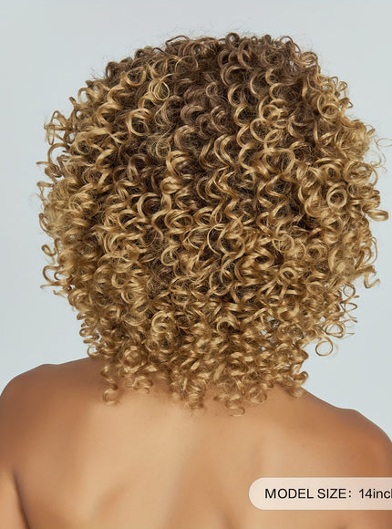 KissICON Linen / 14inch Kissicon 14 Inch Short Curly Blonde