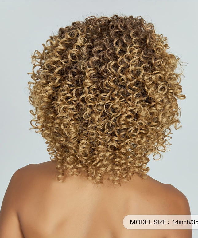 KissICON Linen / 14inch Kissicon 14 Inch Short Curly Blonde