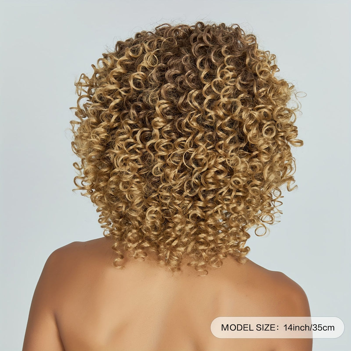 KissICON Linen / 14inch Kissicon 14 Inch Short Curly Blonde