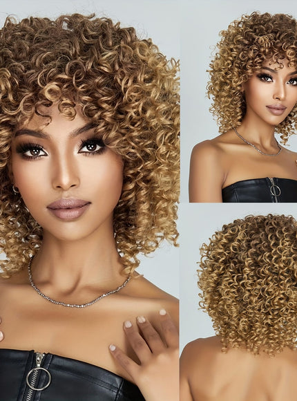 KissICON Linen / 14inch Kissicon 14 Inch Short Curly Blonde