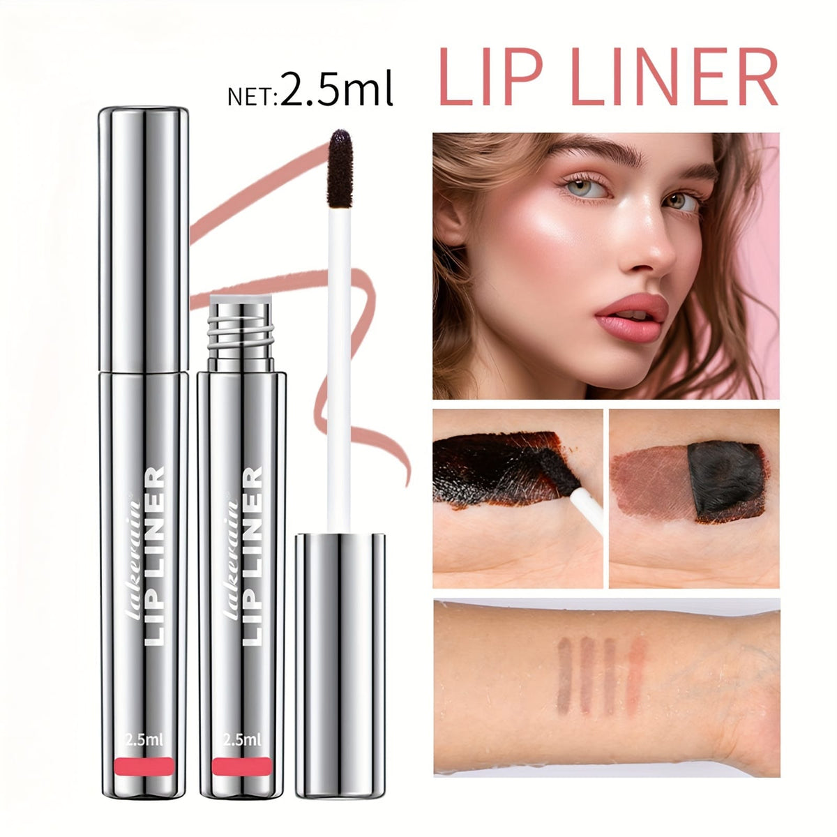 KissICON Lip Ink Tattoo 4 Color Peel Off Waterproof