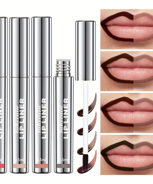 KissICON Lip Ink Tattoo 4 Color Peel Off Waterproof