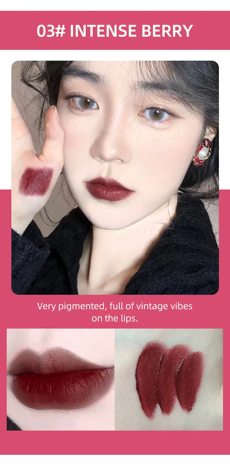 KissICON Lip Makeup Kits KissIcon CACE Matte Liquid Lipstick Set 4 Lipgloss