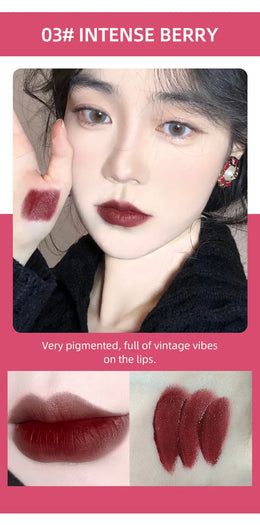 KissICON Lip Makeup Kits KissIcon CACE Matte Liquid Lipstick Set 4 Lipgloss