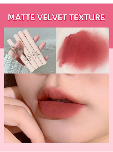 KissICON Lip Makeup Kits KissIcon CACE Matte Liquid Lipstick Set 4 Lipgloss