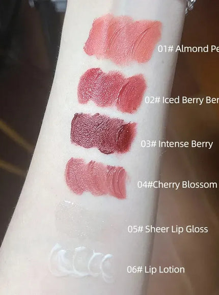 KissICON Lip Makeup Kits KissIcon CACE Matte Liquid Lipstick Set 4 Lipgloss