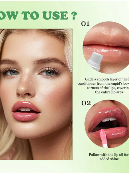 KissICON Lipstick and lip oil KissIcon Lip Oil Lipstick Set Long Lasting Hydration