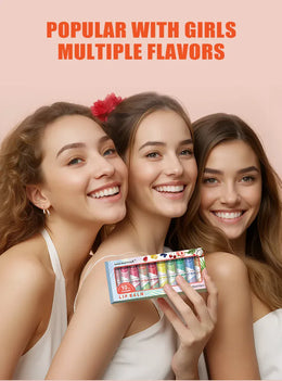 KissICON lipstick KissIcon Lipstick Set 10Pcs - Moisturizing Lip Shine
