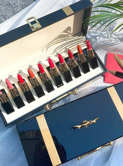 KissICON lipstick set / CHINA 💋 Christmas Lipstick Gift Kit Velvet Tint -