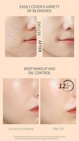 KissICON 💋 Liquid Foundation BB Cream - Oil Control
