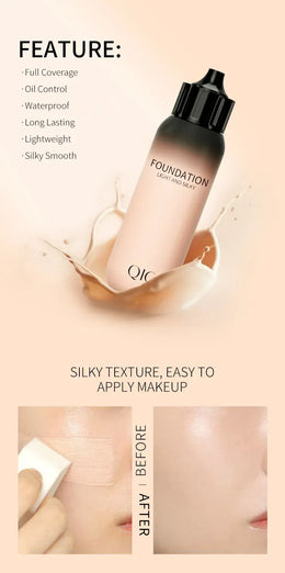 KissICON 💋 Liquid Foundation BB Cream - Oil Control