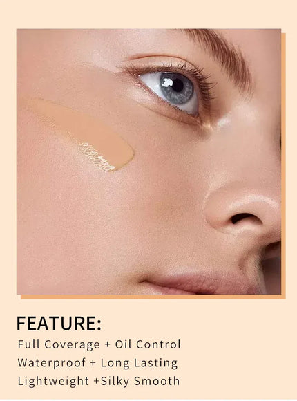 KissICON 💋 Liquid Foundation BB Cream - Oil Control