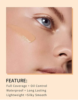 KissICON 💋 Liquid Foundation BB Cream - Oil Control