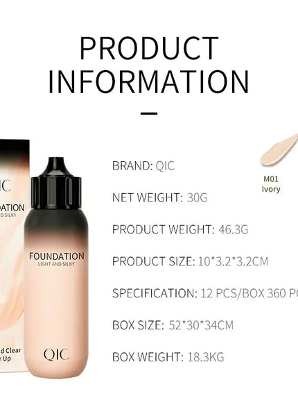 KissICON 💋 Liquid Foundation BB Cream - Oil Control