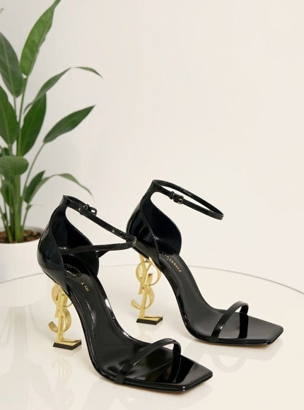 KissICON Logo Heel Sandals