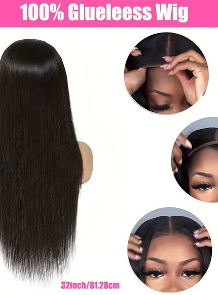 KissICON Long 13x6 Glueless Lace Front Human