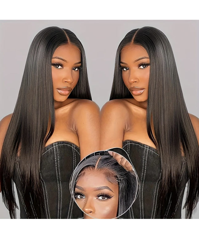KissICON Long 13x6 Glueless Lace Front Human