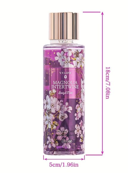KissICON Long Lasting Fragrance Body Mist Cherry Blossom Peach