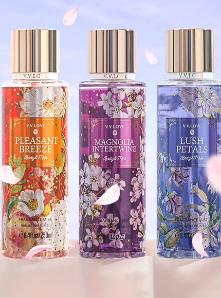 KissICON Long Lasting Fragrance Body Mist Cherry Blossom Peach