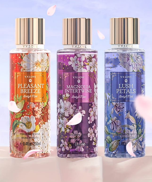KissICON Long Lasting Fragrance Body Mist Cherry Blossom Peach
