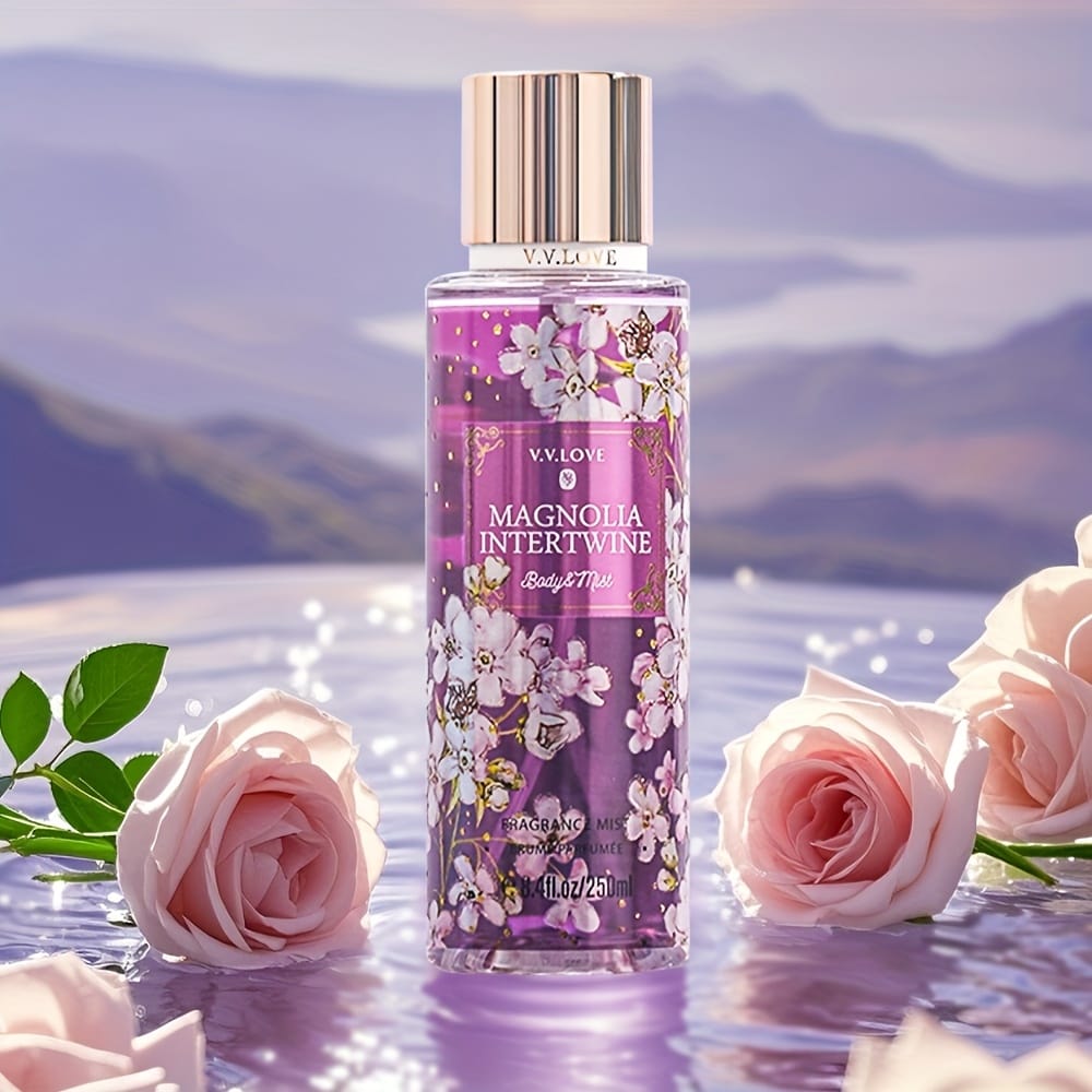KissICON Long Lasting Fragrance Body Mist Cherry Blossom Peach