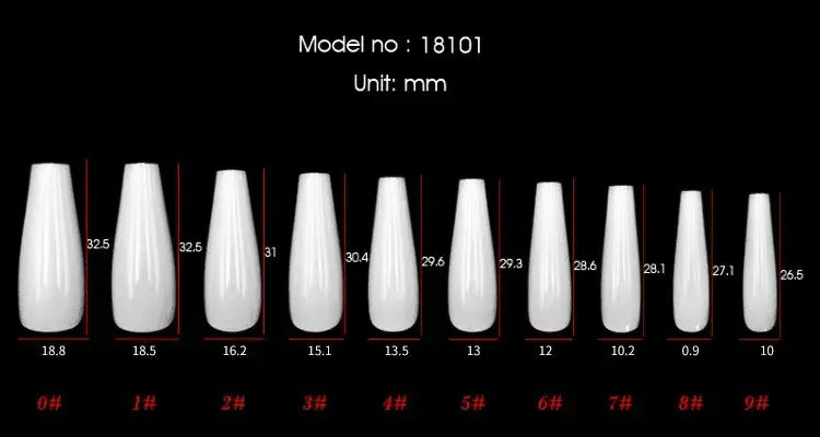 KissICON Long Press On Nails T-shape French Oval Fake