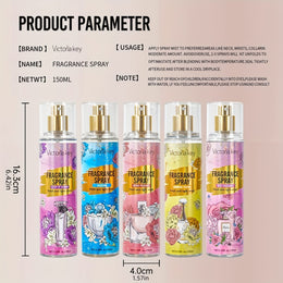 KissICON Longlasting Floral Fruity Elegant 5scent Body