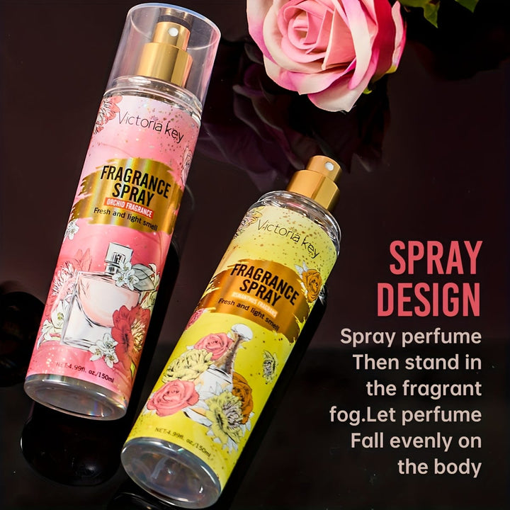 Longlasting Floral Fruity Elegant 5scent Body
