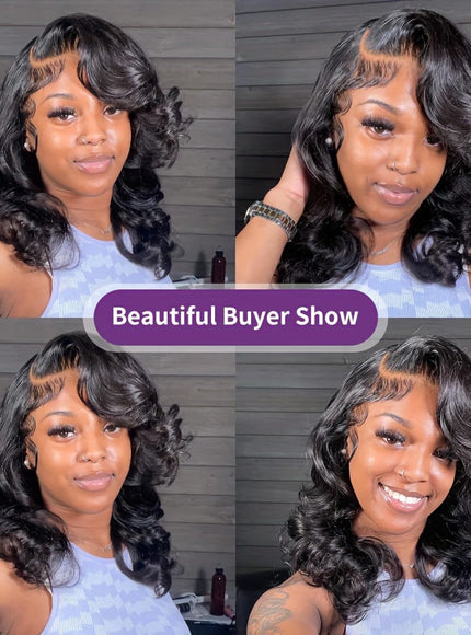 KissICON Loose Body Wave Wig 200 Density