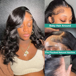 KissICON Loose Body Wave Wig 200 Density