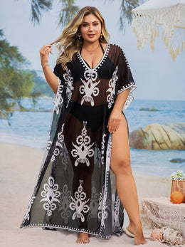KissICON Loose Curve Boho Beach Coverup – Vacations
