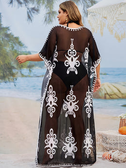 KissICON Loose Curve Boho Beach Coverup – Vacations
