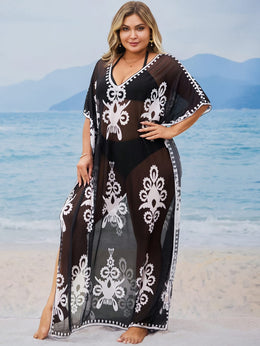 KissICON Loose Curve Boho Beach Coverup – Vacations