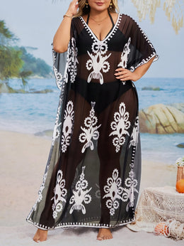 KissICON Loose Curve Boho Beach Coverup – Vacations