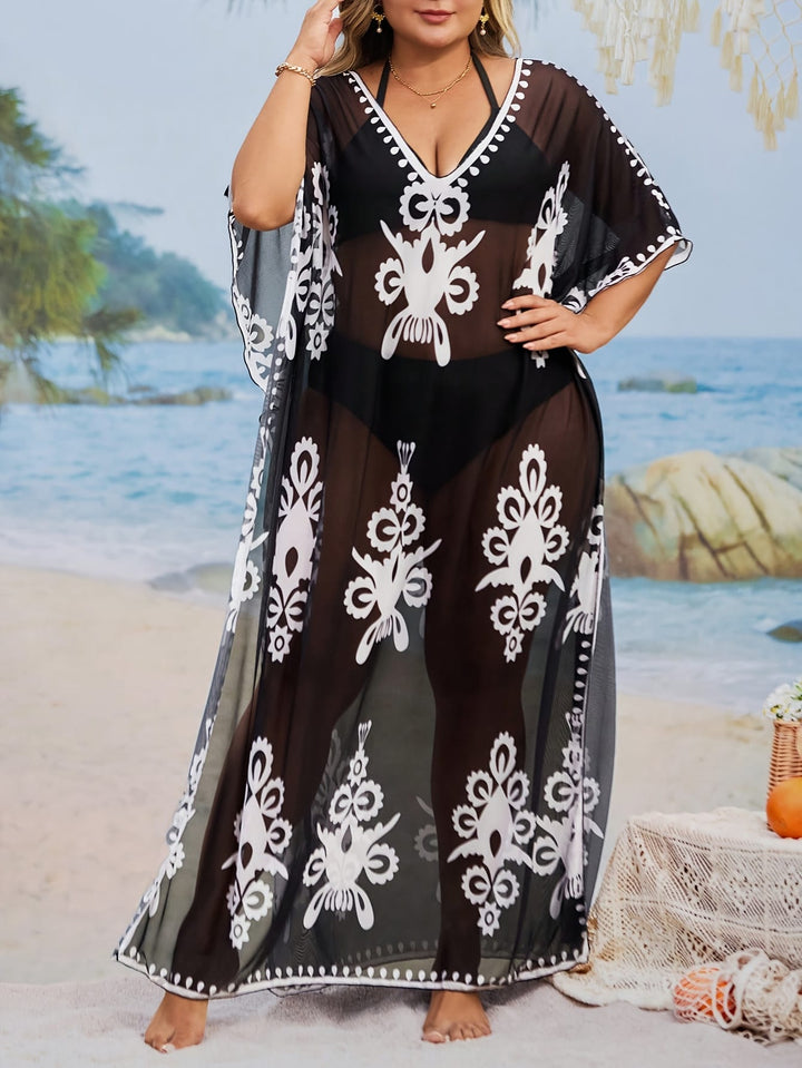Loose Curve Boho Beach Coverup – Vacations