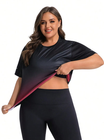GAJGAPT gym top Loose Fit Sports Short Sleeve T-Shirt