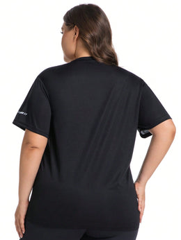 GAJGAPT gym top Loose Fit Sports Short Sleeve T-Shirt