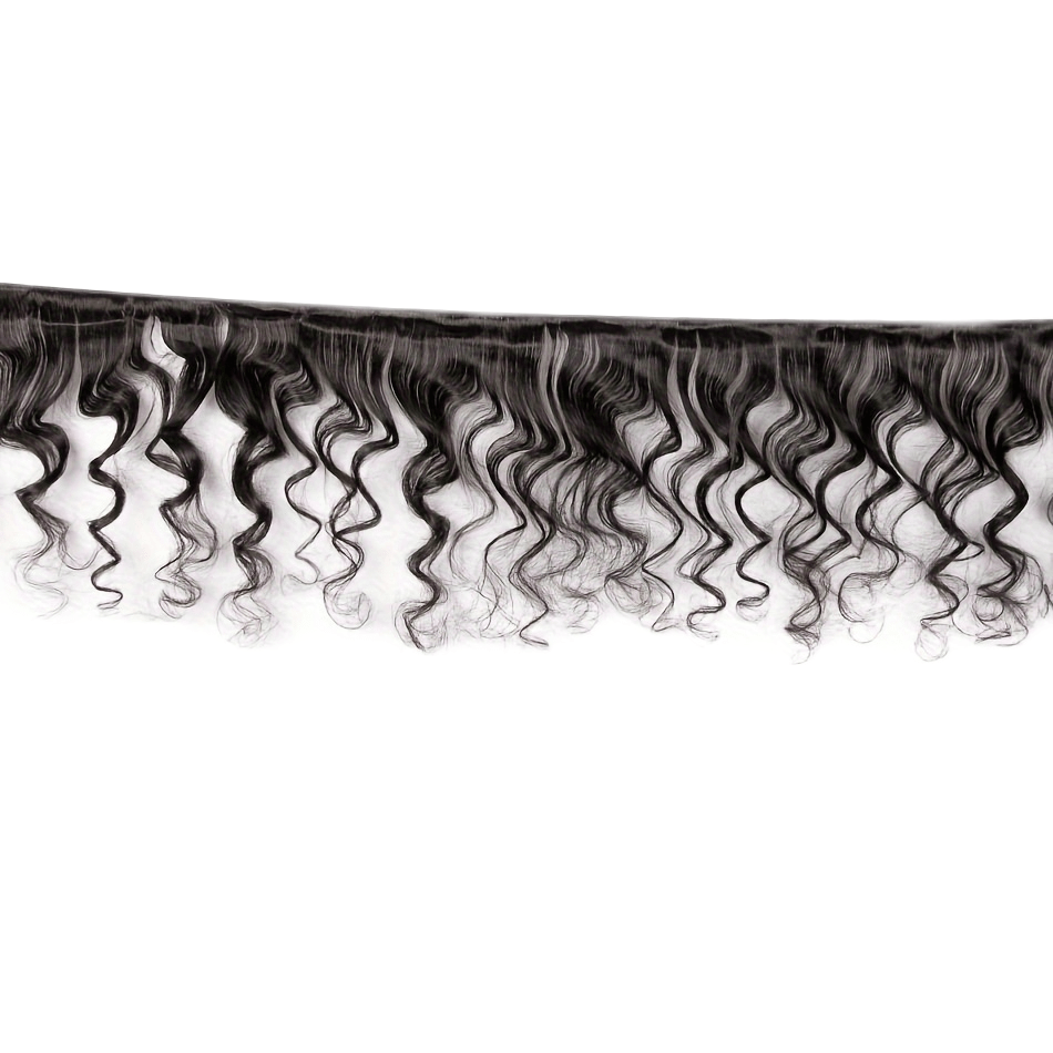 KissICON Loose Wave Brazilian Virgin Hair 3 Bundles Unprocessed