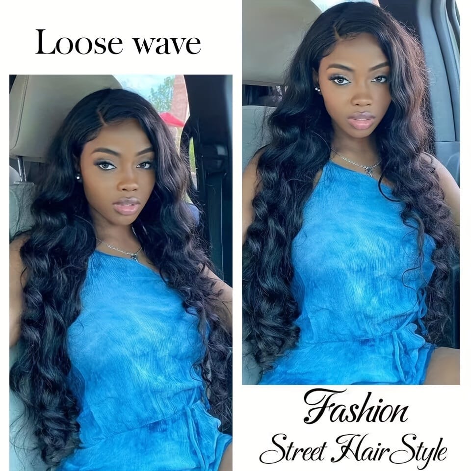 KissICON Loose Wave Bundles Human Hair Brazilian Virgin Bra